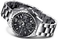 FIREFOX Herrenuhr Chronograph RACER FFS15-102b schwarz - Aussteller!