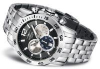 FIREFOX Herrenuhr HOUND DOG Chronograph FFS210-102 schwarz 10 ATM