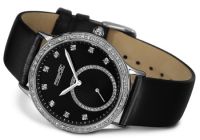 FIREFOX Edelstahl Damenuhr Zirkoniasteine FFSL1005-102 schwarz