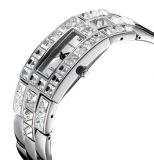 FIREFOX Damenuhr Edelstahl Zirkoniasteine FFS178-104 sunray silber